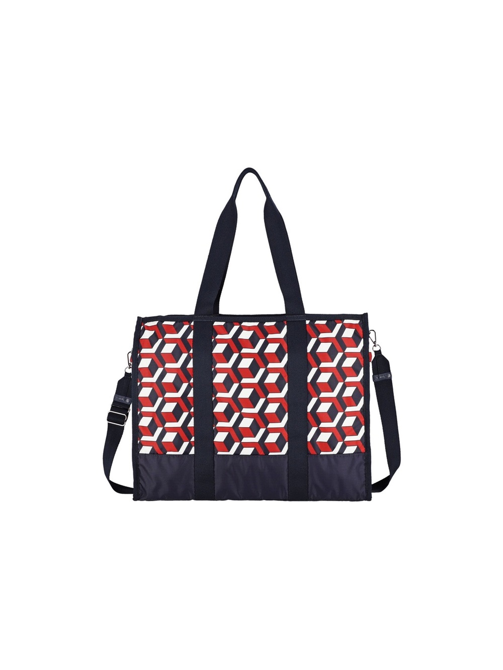 LIBERTINE X LESPORTSAC Collaboration - “Falling Boxes” Boat Tote